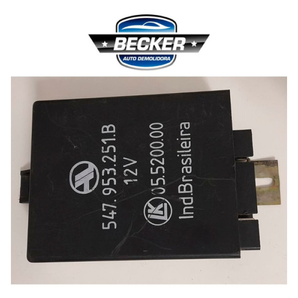 Módulo Alarme Volkswagen Logus Gl 1993 - 547953251b