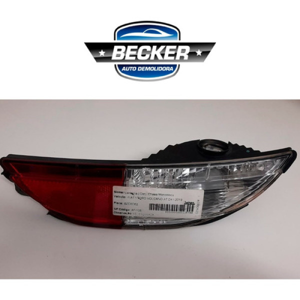 Lanterna Traseira Ré Esquerda Fiat Toro Volcano 19 27470102