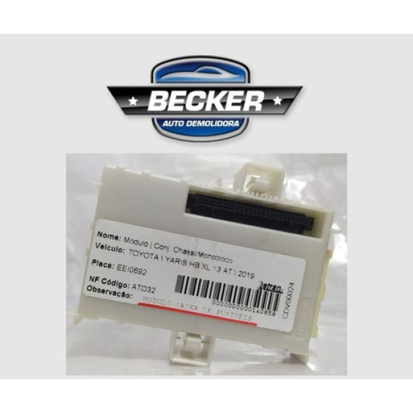 Modulo Caixa De Fusíveis Toyota Yaris 2019 - 892210d840
