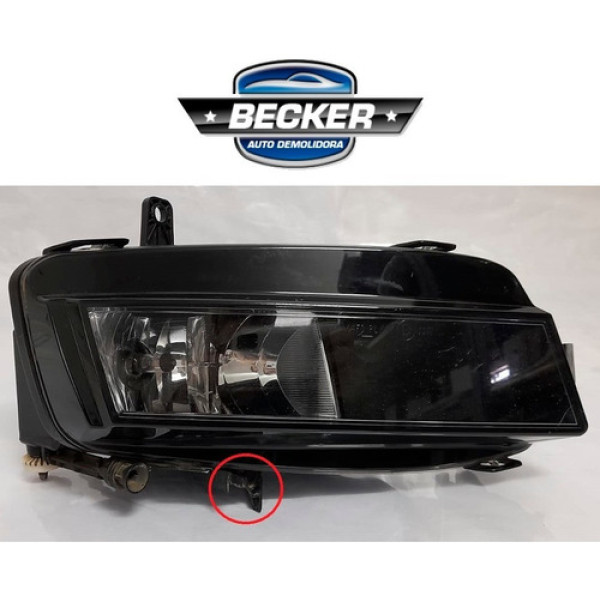 Farol De Neblina Direito Com Luz Estatica De Curvas Vw Golf