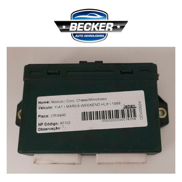Módulo Fiat Marea Weekend Hlx 1999 - 39007470
