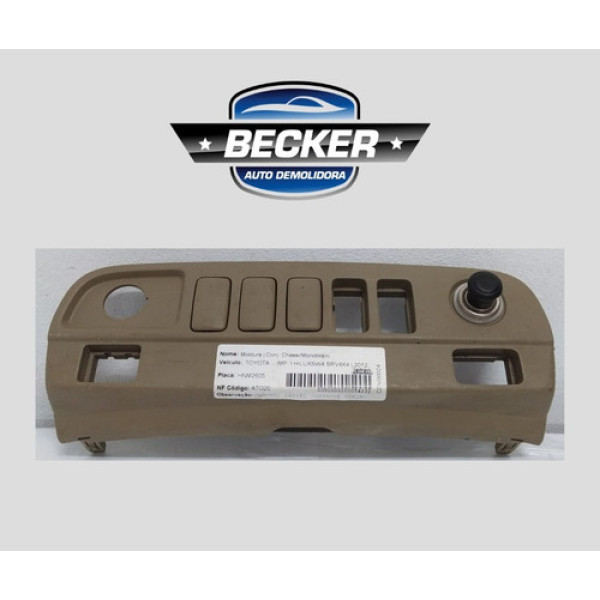 Moldura Painel Carregador Acabamento Hilux 2012
