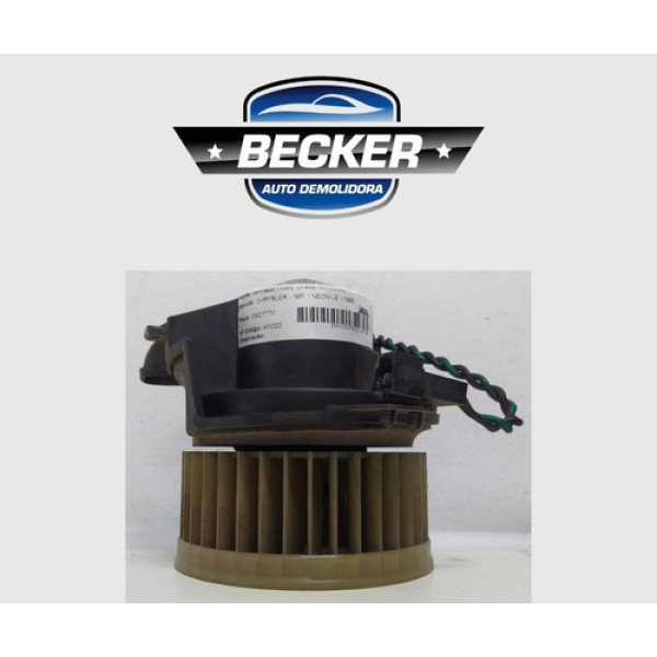 Motor Ventilador Ar Forçado Chrysler Neon 1998