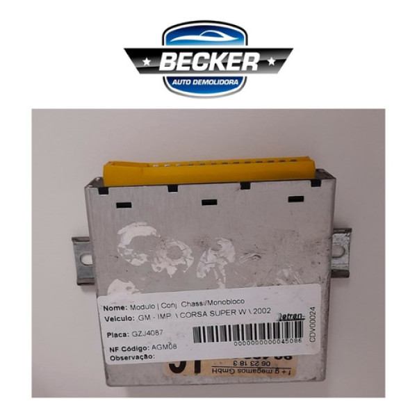 Módulo Gm Corsa Super W 2002 - 0623183
