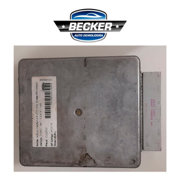 Módulo Injeção Ford Fiesta 1995 - 94fb12a650ea