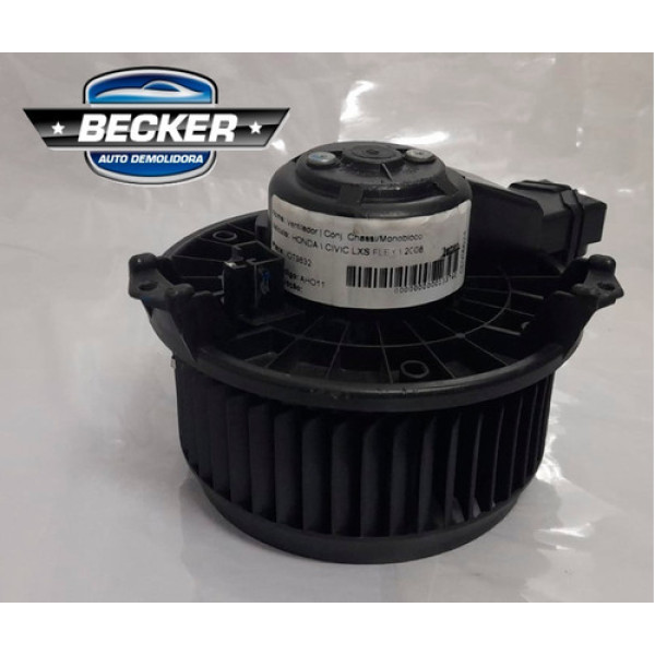 Ventilador Honda Civic Lxs Flex 2008 F006b10111