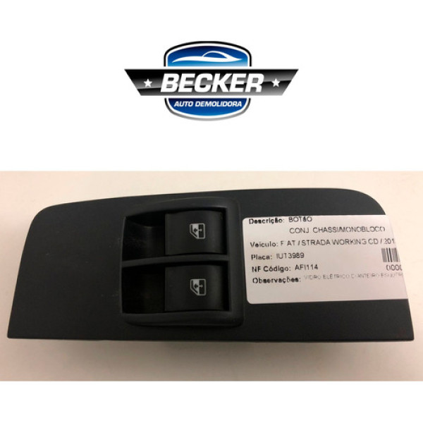 Botão Comando Vidros Elétricos Strada Working 13 - 735333486