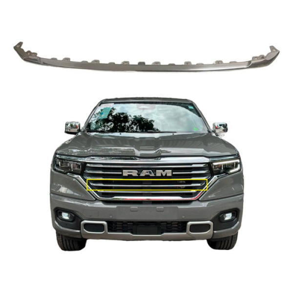 Friso Cromado Grade Frontal Rampage Laramie 2024