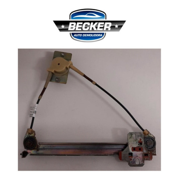 Máquina De Vidro Fiat Uno Mille 1996 Traseira Esquerda