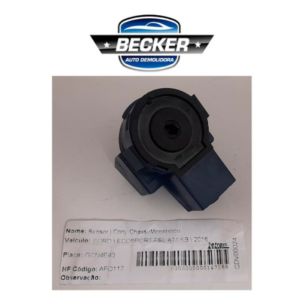 Comutador Ignição Ford Ecosport 2016 - Aa6t11572ba
