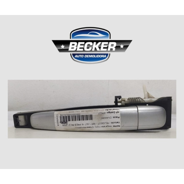 Maçaneta Externa Traseira Esquerda Peugeot 307 2005