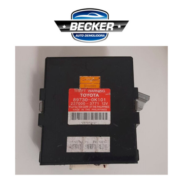 Módulo De Alarme Toyota Hilux - 897300k101 / 2370003771