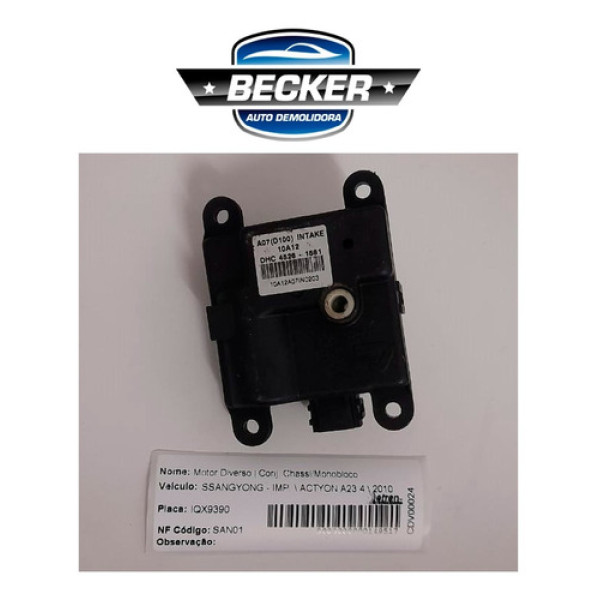Motor Atuador Ar Ssangyong Actyon A23 2010 - 45261581