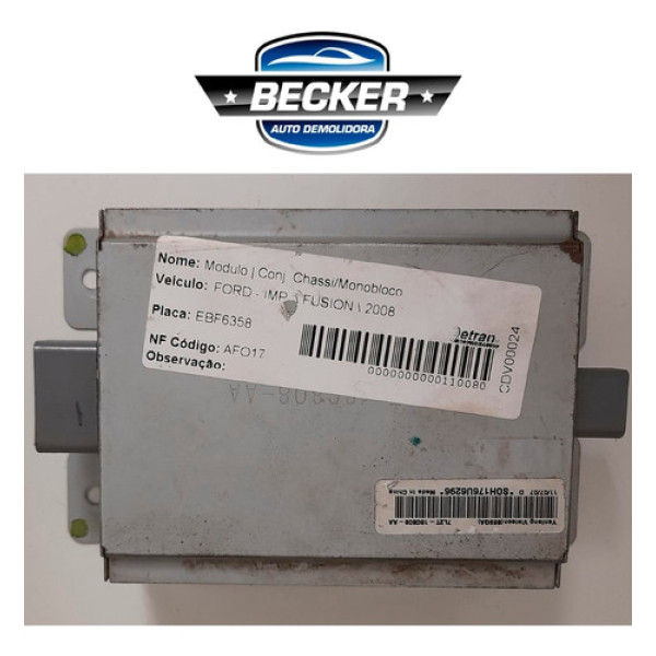 Módulo Amplificador Ford Fusion 2008 - 2l2718c808aa