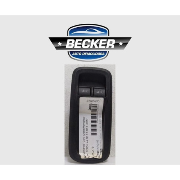 Comando Vidro Elétrico Dianteiro Esquerdo Ford Ka 2017