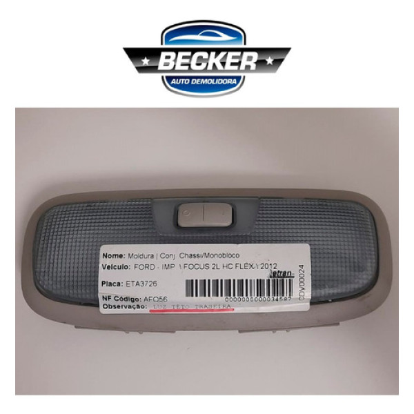 Luz Interna Ford Focus 2012 - 168461