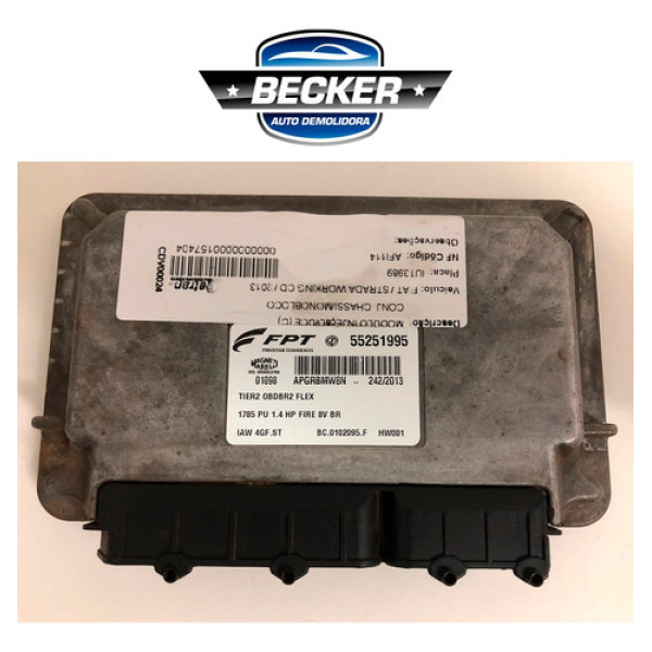 Módulo Injeção Strada Working 1.4 2013 - 55251995