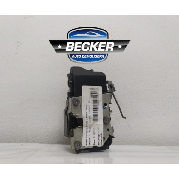Fechadura Elétrica Dianteira Direita Citroen Picasso 2011
