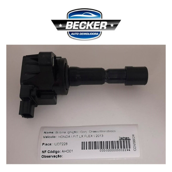 Bobina Ignição Honda Fit Lx Flex 2013 - Cm11116