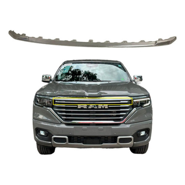 Friso Cromado Superior Grade Frontal Rampage Laramie 2024