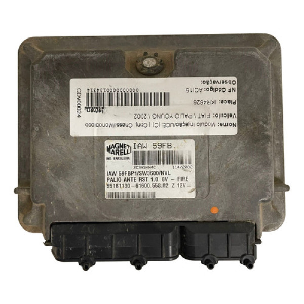 Módulo Injeção Palio Young 2002 - 55181130