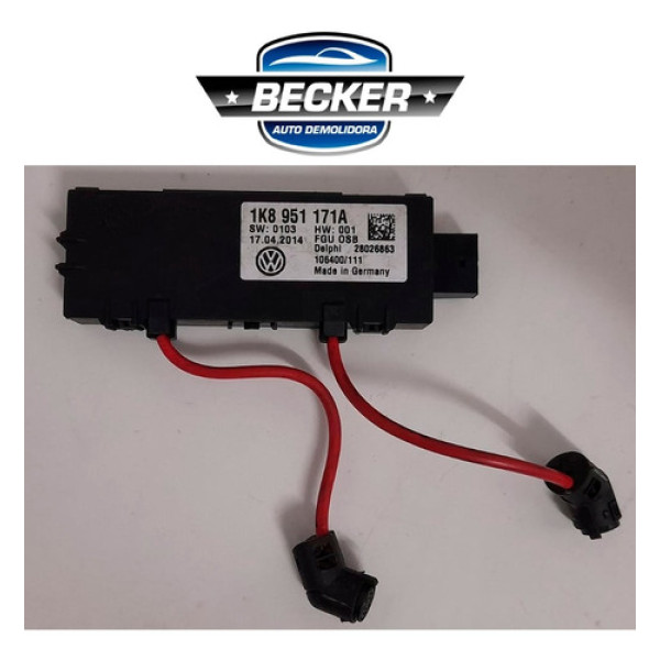 Módulo Sensor De Alarme Vw Amarok 2014 - 1k8951171a