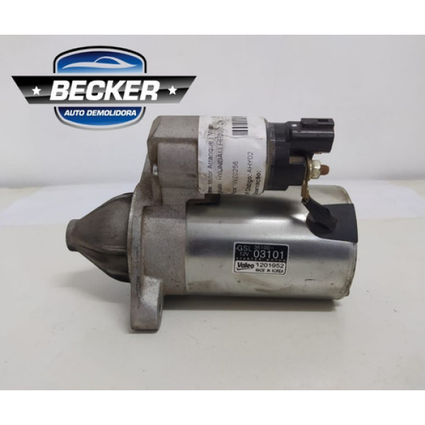 Motor De Arranque/partida Hyundai Hb20 2016