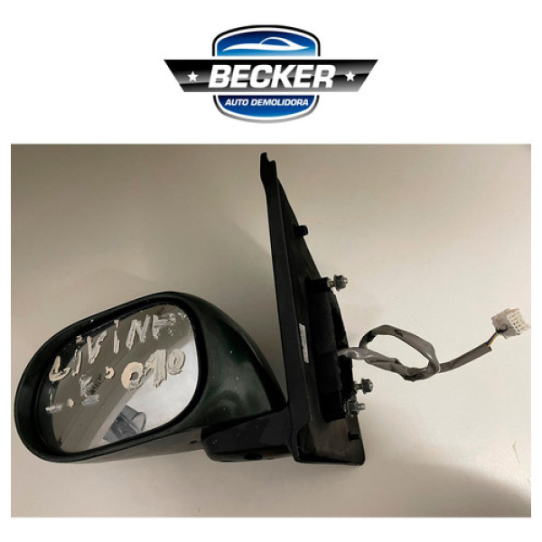 Retrovisor Elétrico Esquerdo Livina 2010 - Az63cq1