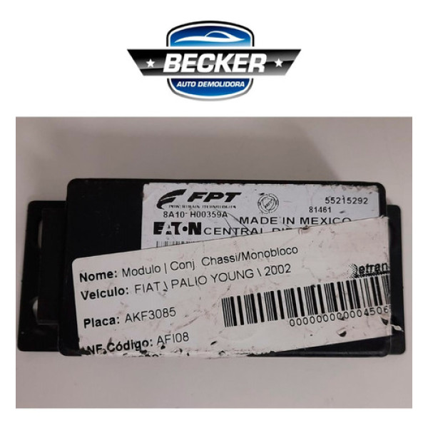 Módulo Central Fiat Palio Young 2002 - 55215292