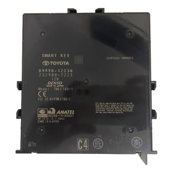Módulo Bcm Smart Key Corolla Xei 2.0 2022 - 8999012230