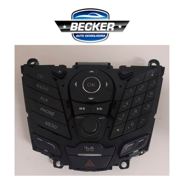 Botão Comando Rádio Ford Ecosport 2.5 2015 - Bm5t18k811ba