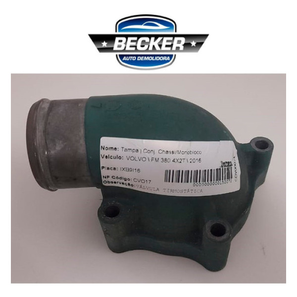 Tampa Válvula Termostática Volvo Fm 380 2016 - 21861948
