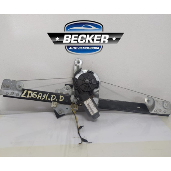 Maquina Vidro Elétrico Renault Logan Dianteira Direita