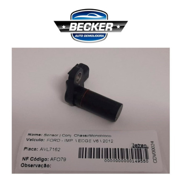 Sensor De Rotação Ford Edge V6 2012 - At4e6b288aa