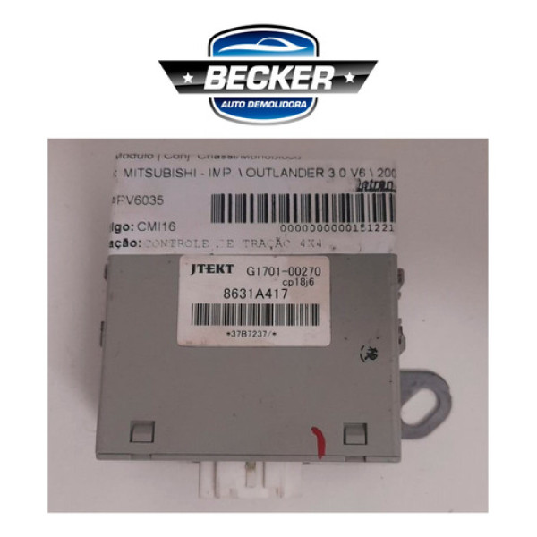 Módulo Tração Mitsubishi Outlander V6 2008 - 8631a417