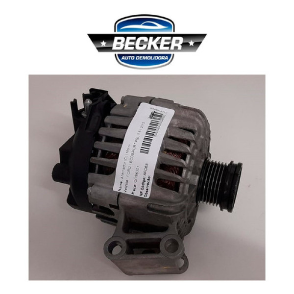 Alternador Ford Ecosport 1.6 2015 - Cn1510300cb