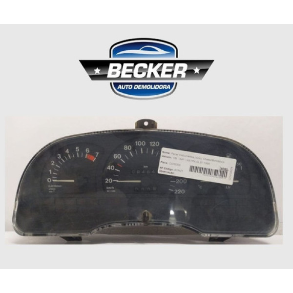 Painel De Instrumentos Gm Astra 1995 - 0356303