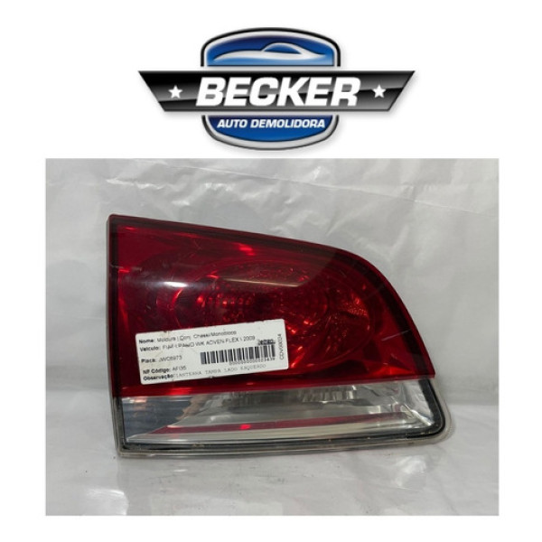 Lanterna Tampa Traseira Esquerda Fiat Palio 2009