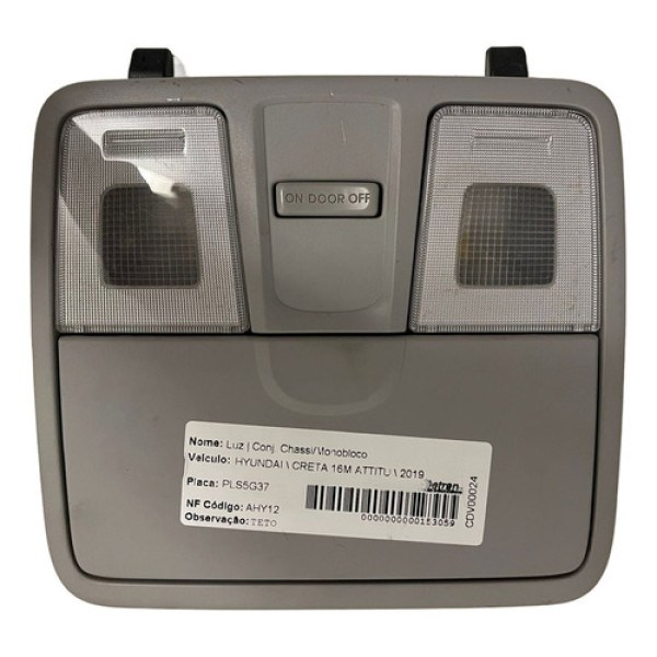 Luz Interna Creta 1.6 2019 - 928001s0xx