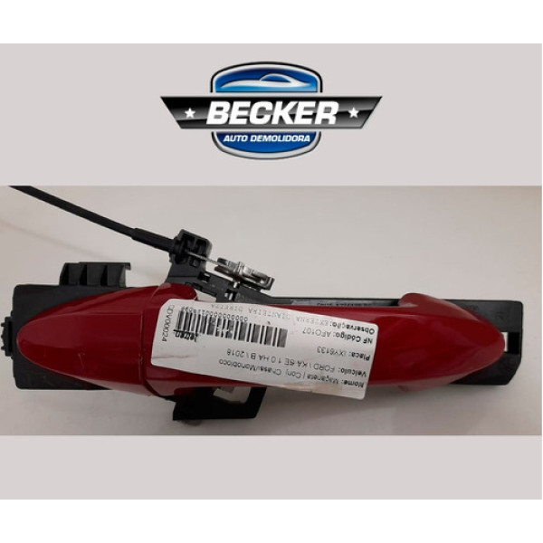 Maçaneta Dianteira Direita Ford Ka Se 1.0 2018