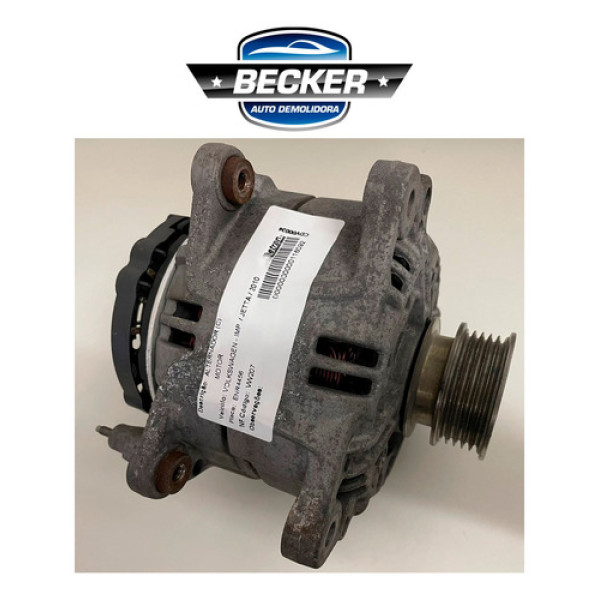 Alternador Jetta 2010 - 140a - 07k903023a - Detalhe Conector