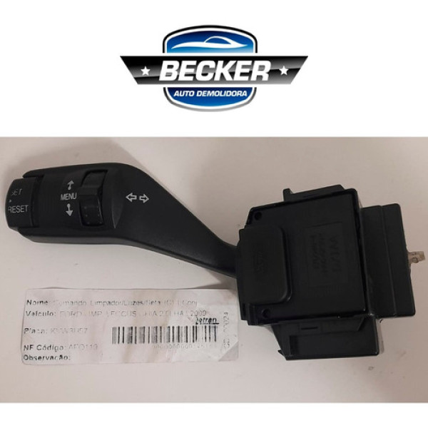 Chave Comando Limpador Ford Focus Ghia 2.0 2009 - 17d9404