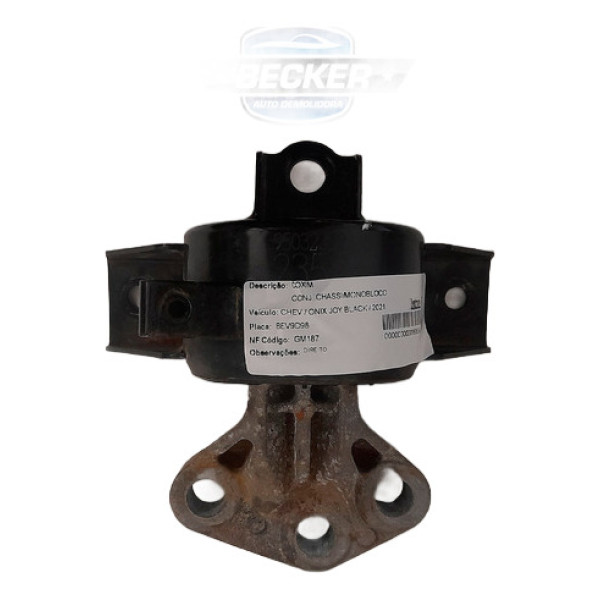 Coxim Direito Motor Onix 1.0 Joy Black 2021 - 95032352