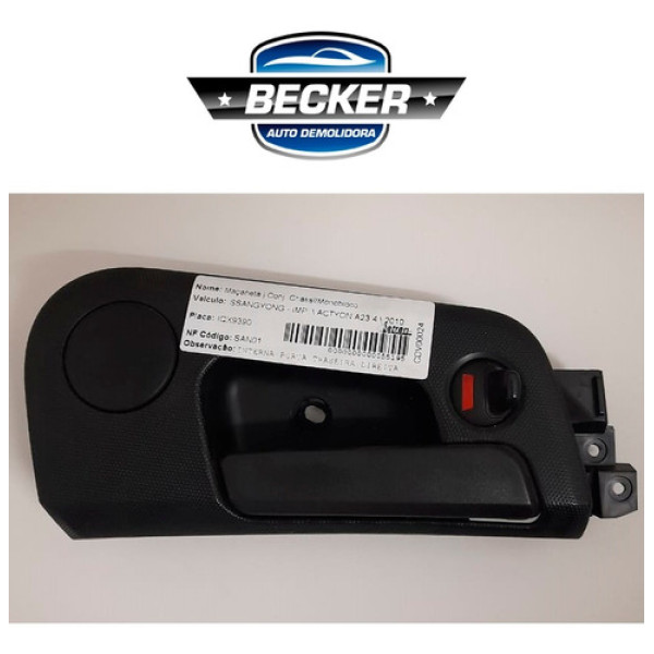Maçaneta Interna T.d. Ssangyong Actyon A23 2010 - 7342109000