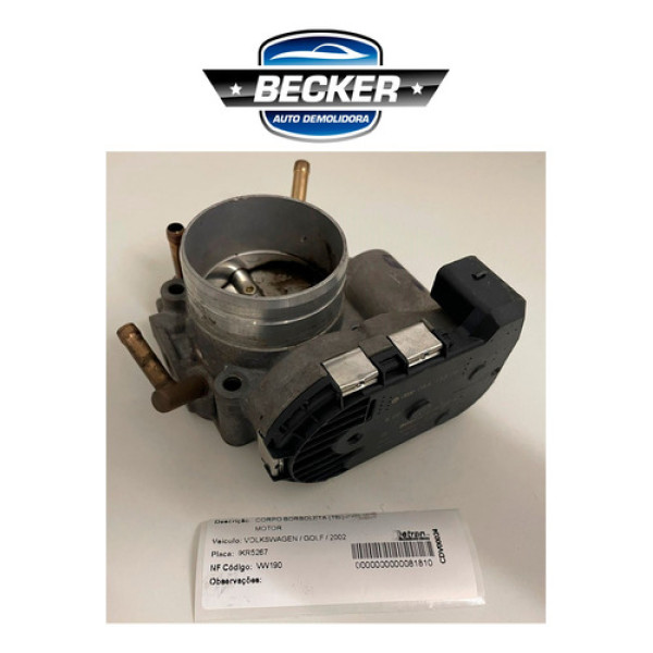 Corpo Borboleta Tbi Audi Golf 2.0 - 0280250061 / 06a133062q