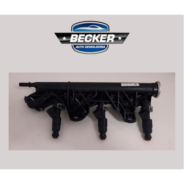 Flauta Com 3 Bicos Injetor Ford Ecosport 1.5 3cc Gn159v455aa