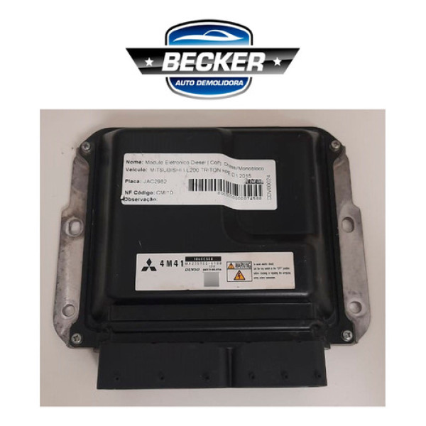 Módulo Injeção Mitsubishi L200 Triton Hpe 2015 Ma2757006100