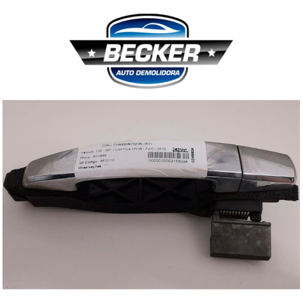 Maçaneta Traseira Direita Captiva Sport 2010