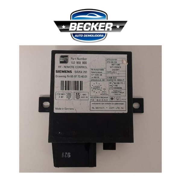 Módulo Controle Volkswagen Polo Classic 1.8 1999 - 1l0959800