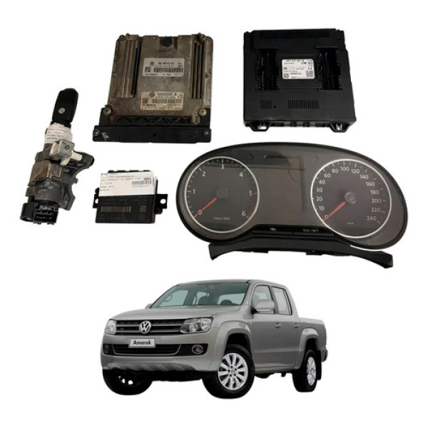 Kit Ignição Amarok 2.0 180cv D Aut 2012 2013 03l906012as